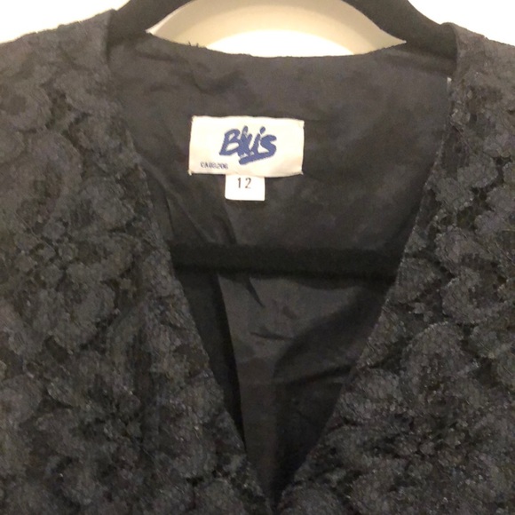 Blu’s black sleeveless tunic vest top - Picture 3 of 10